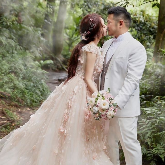 ㄚ頭與老公登上陽明山取景