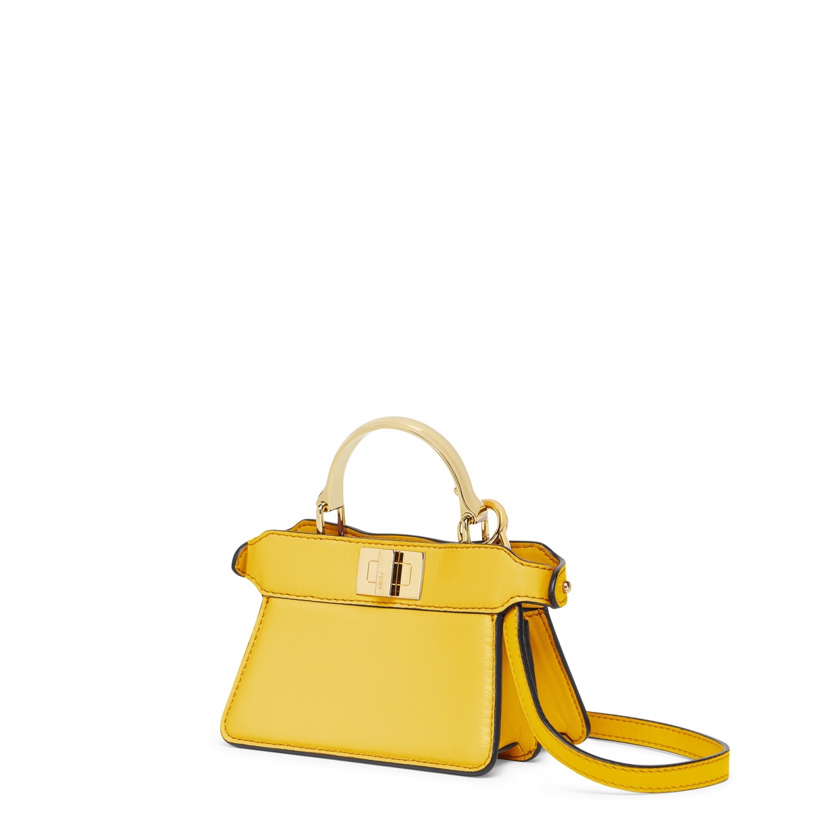 FENDI 太陽花黃 Peekaboo ISeeU Micro,NT$49,000