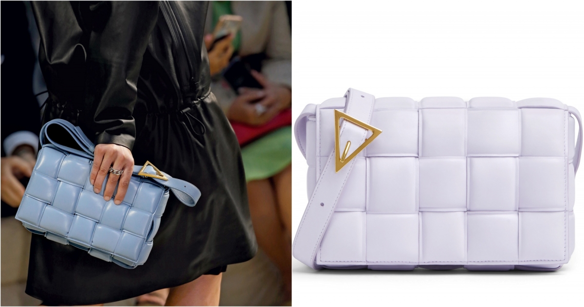 BOTTEGA VENETA PADDED CASSETTE 編織小羊皮肩背包， NT$107,500