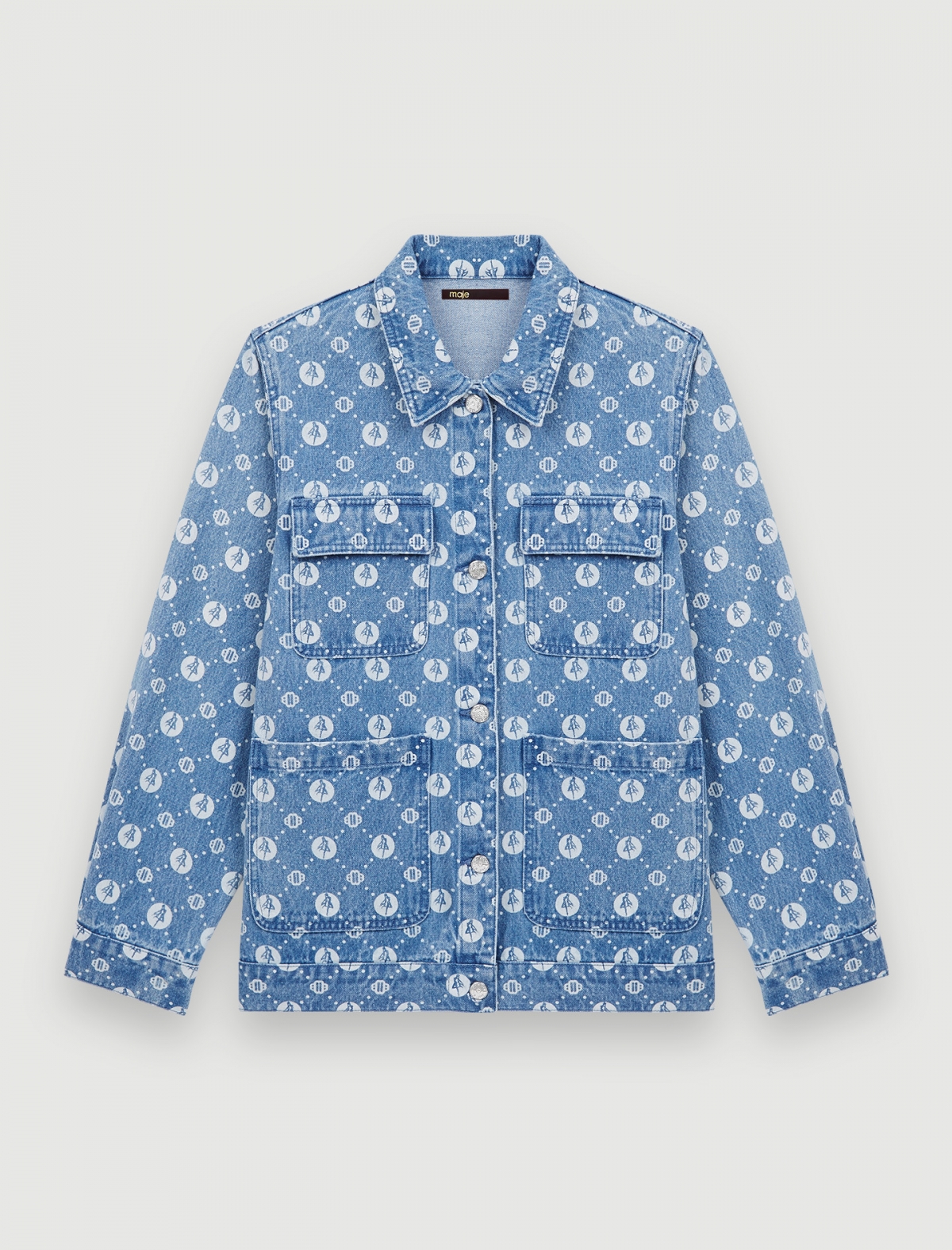 Maje x 美少女戰士限定系列印花夾克，NTD11,830