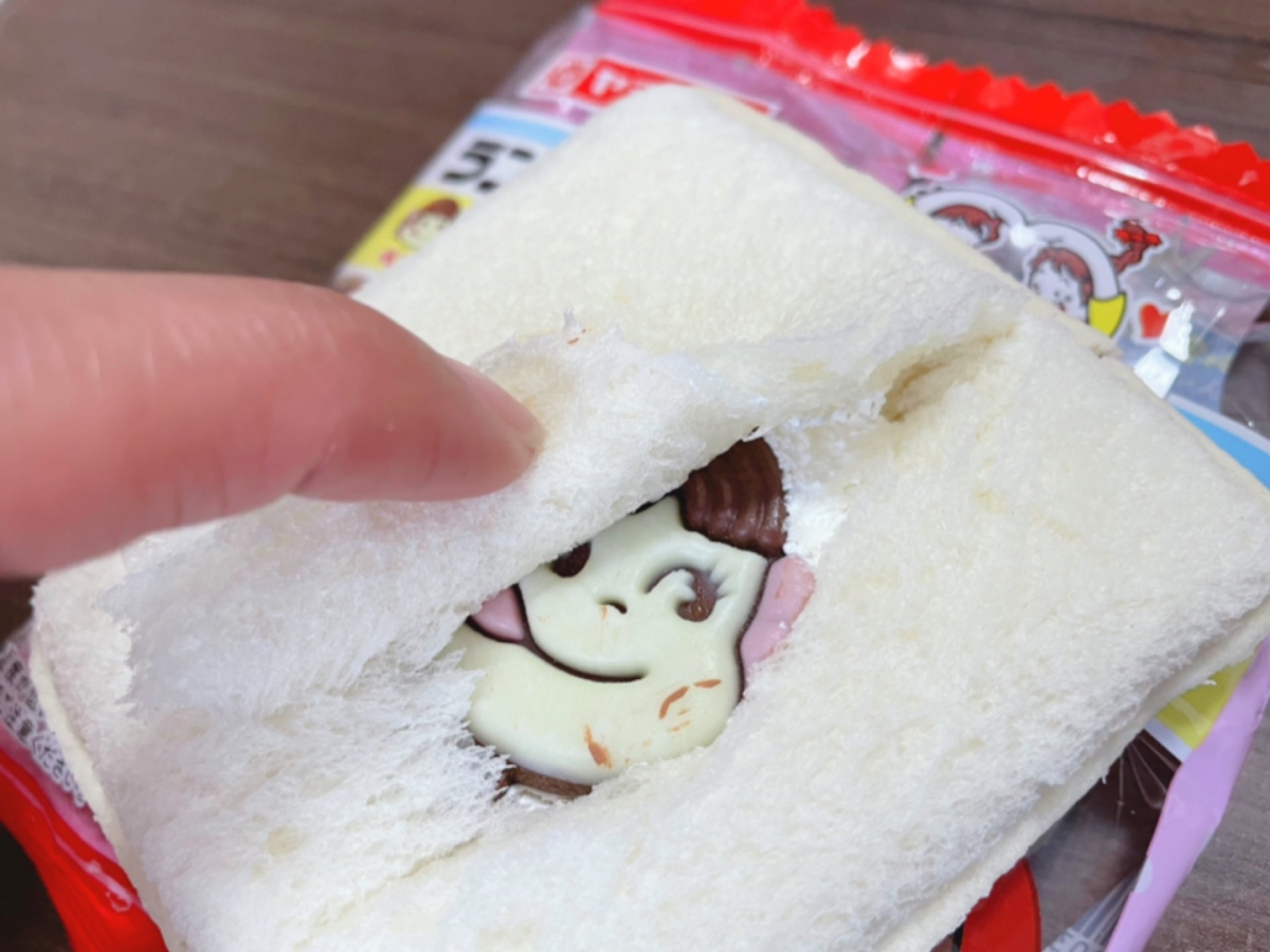 不二家 x yamasaki 推出了「不二家夾心巧克力吐司」