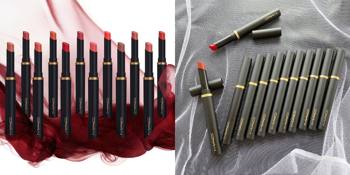 2022春夏唇膏新品推薦1:M‧A‧C 絲柔粉霧奢緞唇膏(共12色),NT$1,100