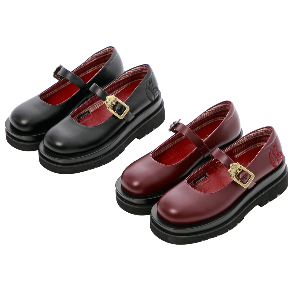 Grace gift哈利波特葛來分多學院釦帶瑪莉珍鞋 ，NT$1,980