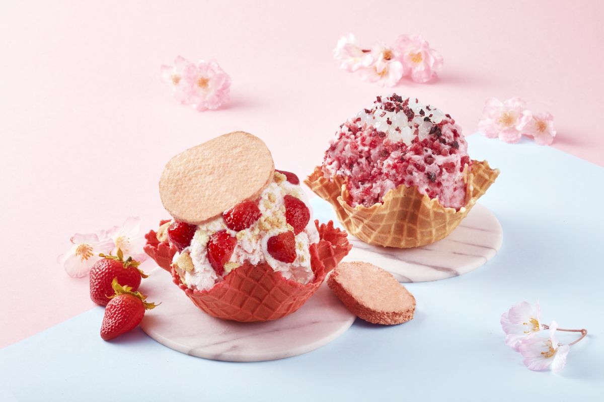 COLDSTONE春櫻莓戀、粉嫩ＱＱ