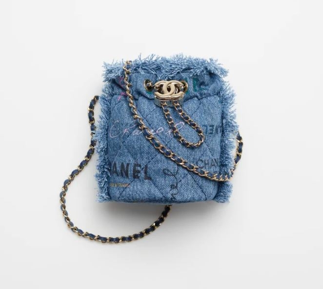 Chanel 迷你鏈子水桶包，NT68,900