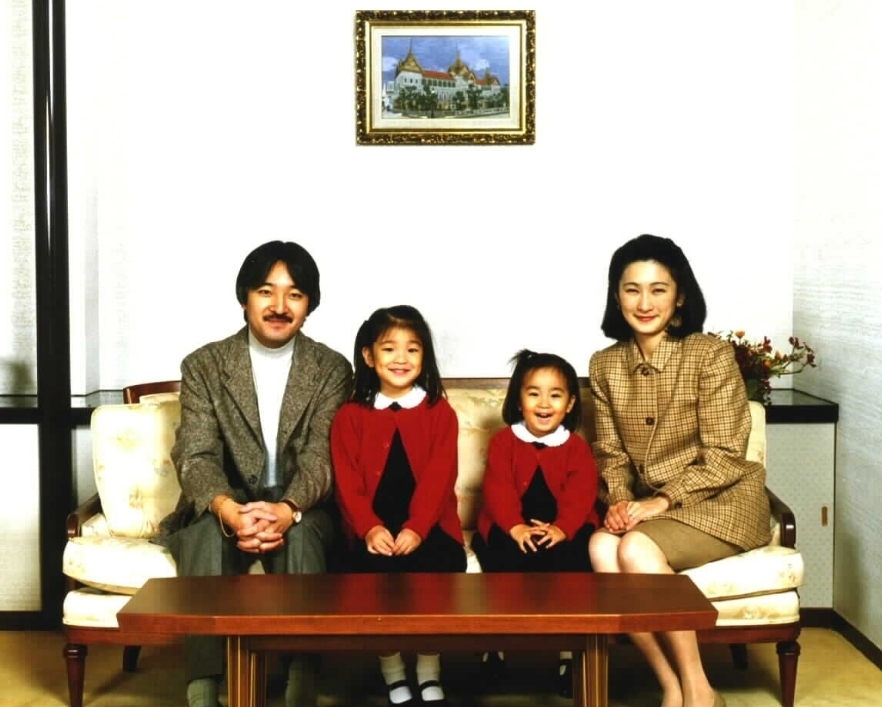 文仁親王最初生下2個女兒