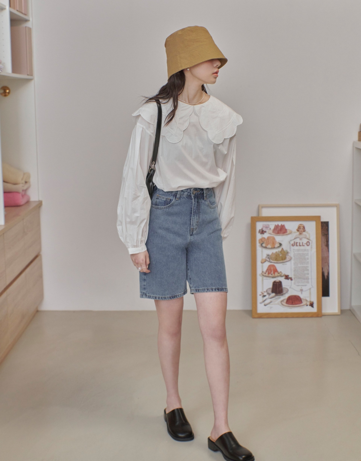 PAZZO雲朵大領片造型上衣,NT690