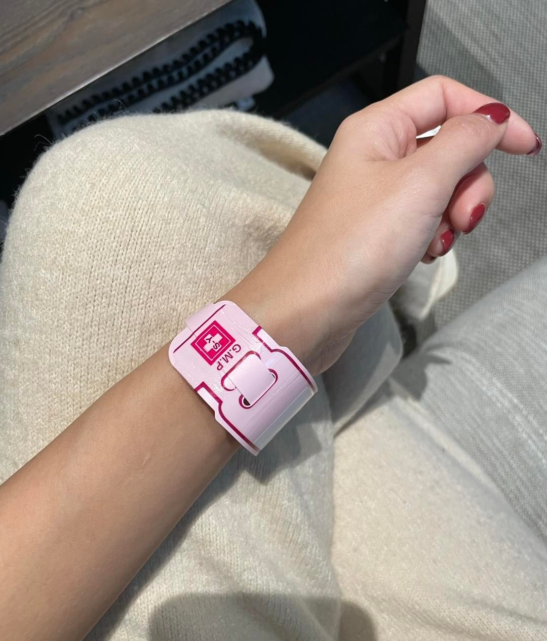 趙筱葳感謝醫師都很有耐心與精準地回答，讓她非常有安全感