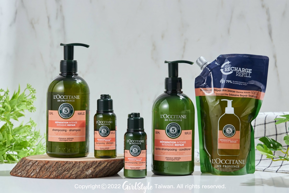 草本修護囤貨組 / 草本修護洗髮乳500ml+草本修護潤髮乳 500ml+草本修護洗髮補充包500ml+ 草本修護洗髮乳75ml+草本修護潤髮乳75ml $3600 (7折)