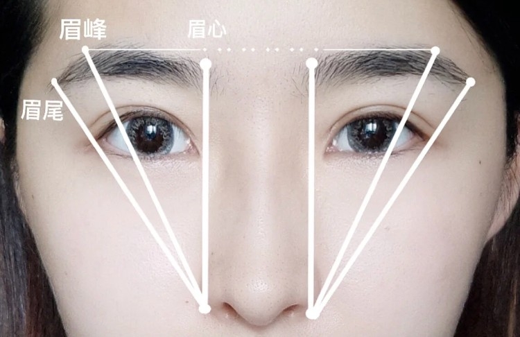 STEP 1：眉型定位