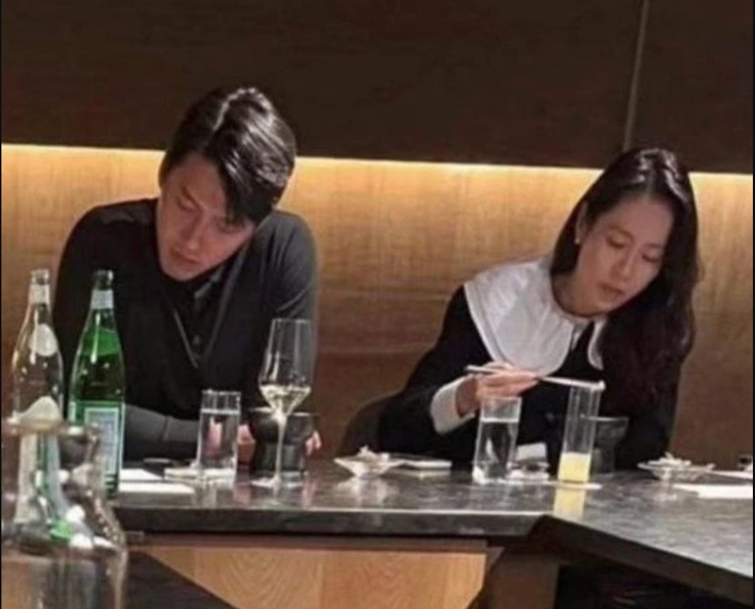 網友在餐廳偶遇玄彬與孫藝真