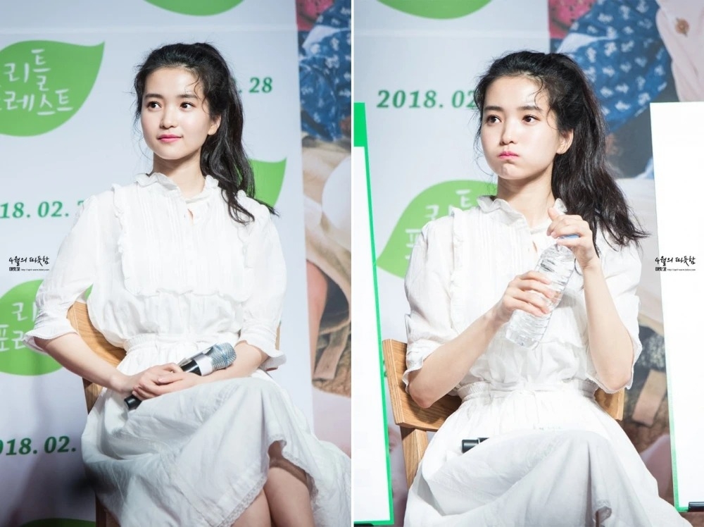 金泰梨擁有一張童顏