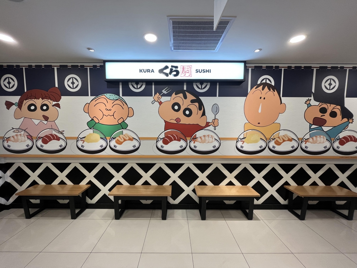 藏壽司小新中山南西特色聯名店