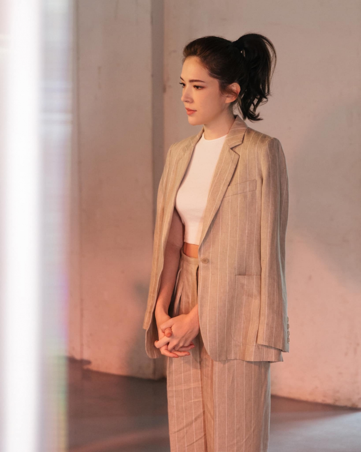 許瑋甯馬尾造型是許多人模仿的造型