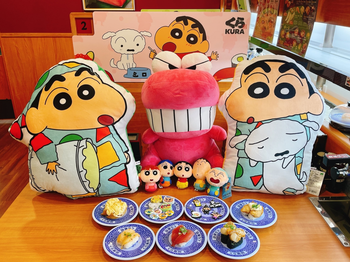 藏壽司小新中山南西特色聯名店周邊