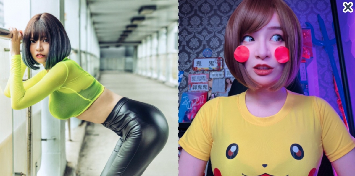 郭鬼鬼被封「雪乳戰神」。