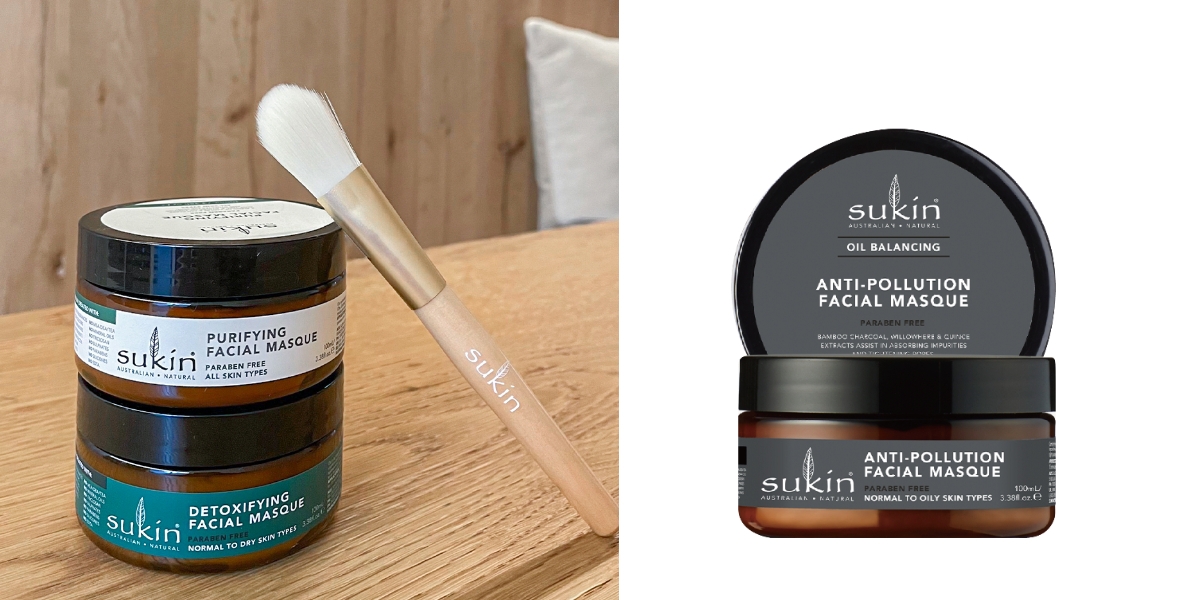 2022泥狀面膜推薦2:sukin 控油平衡抗污染泥膜,100ml/NT$490