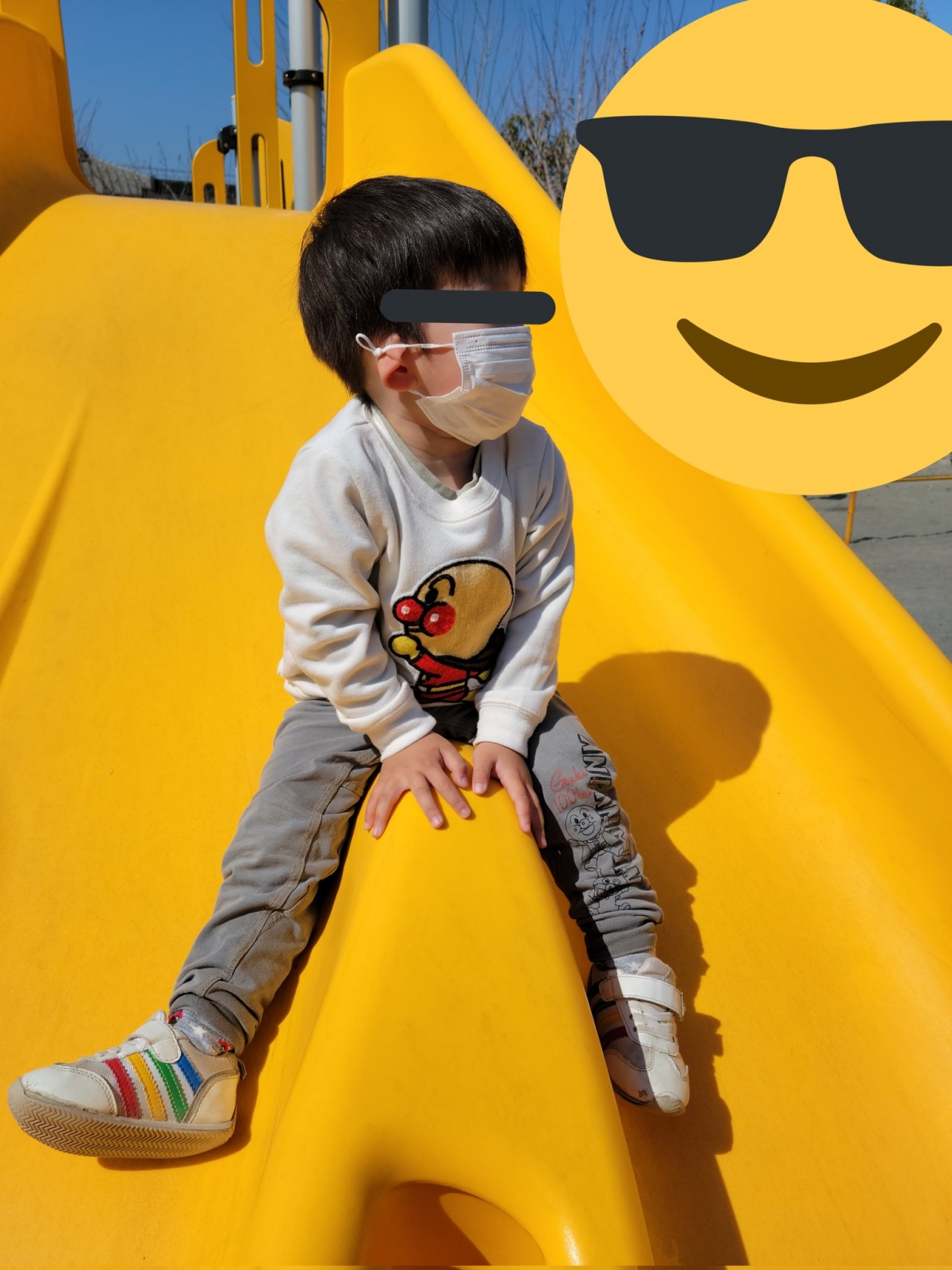 不少家長都曬出小朋友困擾的模樣。