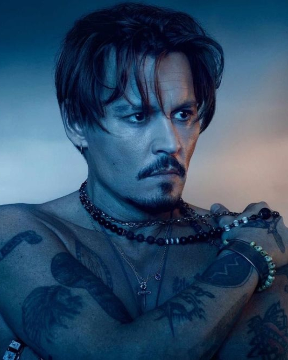 強尼戴普Dior形象照