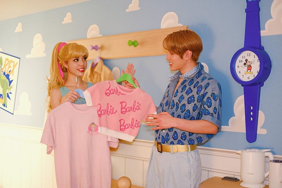 日本情侶Cosplay芭比與肯尼