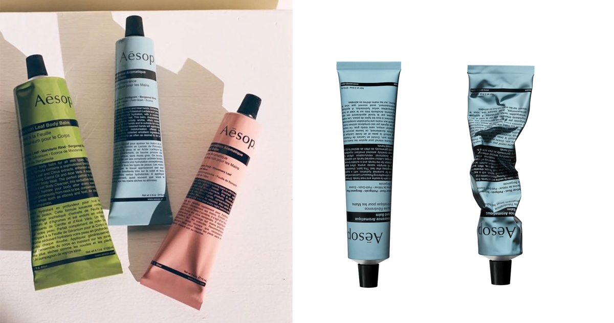 Aesop尊尚芳香護手霜75 ml/NT$900、500 ml、NT$3,000