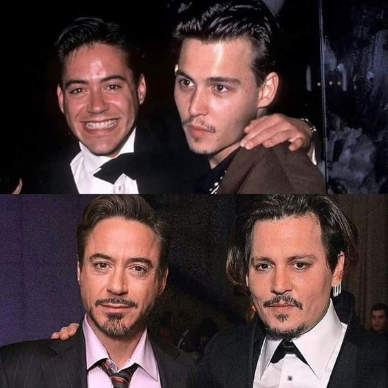 小勞勃道尼與強尼戴普為多年好友