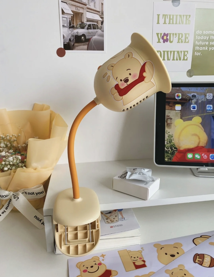 小熊維尼向日葵風扇