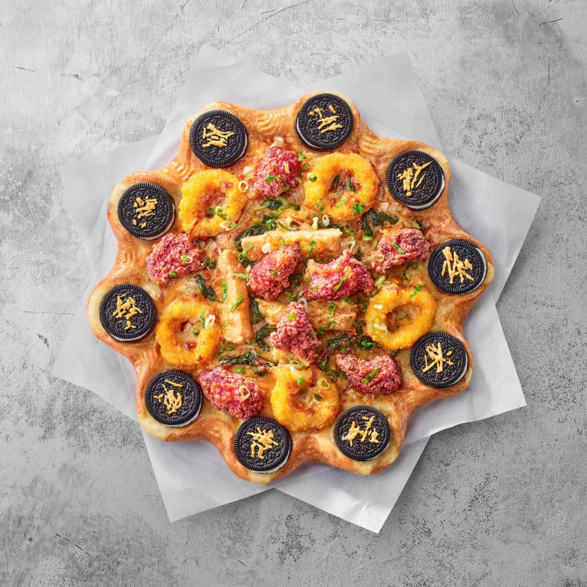 必勝客「台味第一讚鹽酥雞比薩」