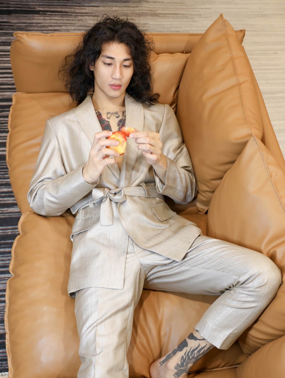 隨興撒落的浪漫長髮