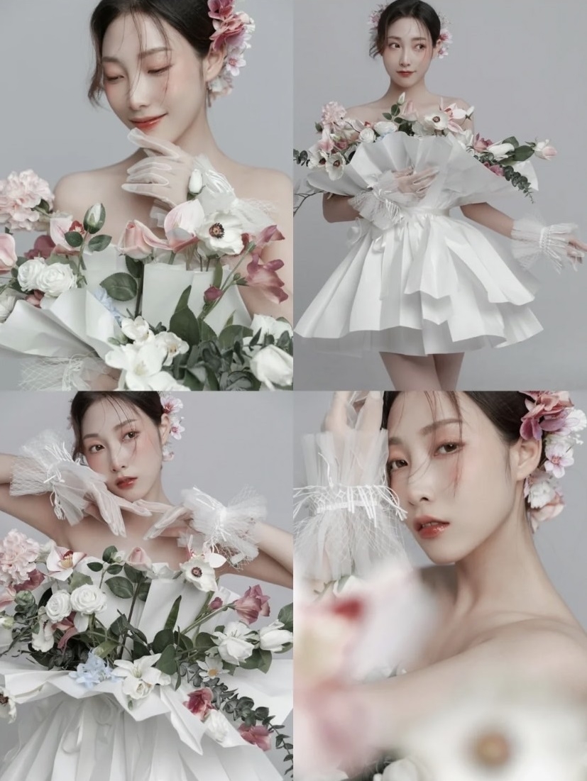 花束裙寫真