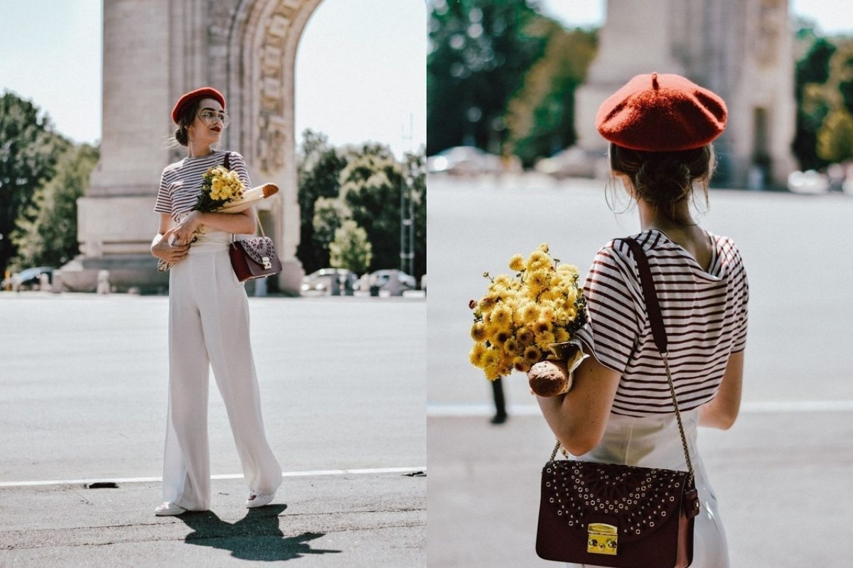 貝蕾帽不只有秋冬可以配戴，其實春夏也可以搭出不同風情。