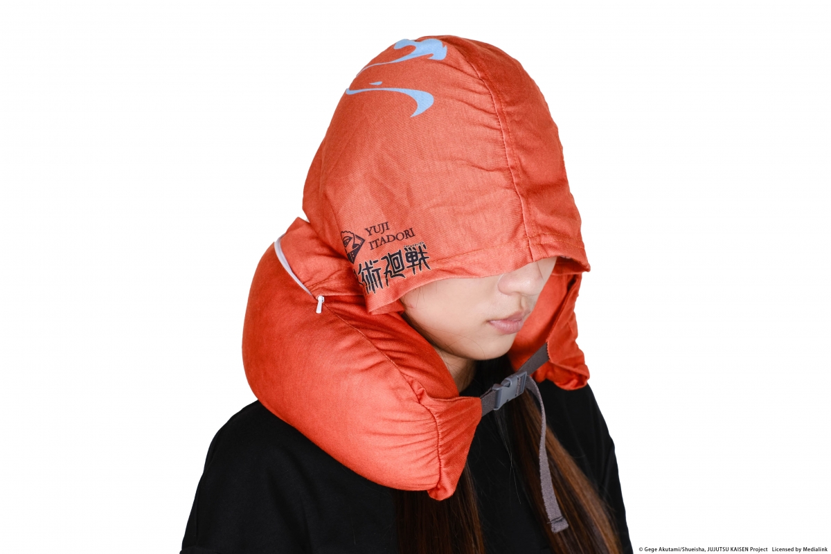 咒術連帽頸枕