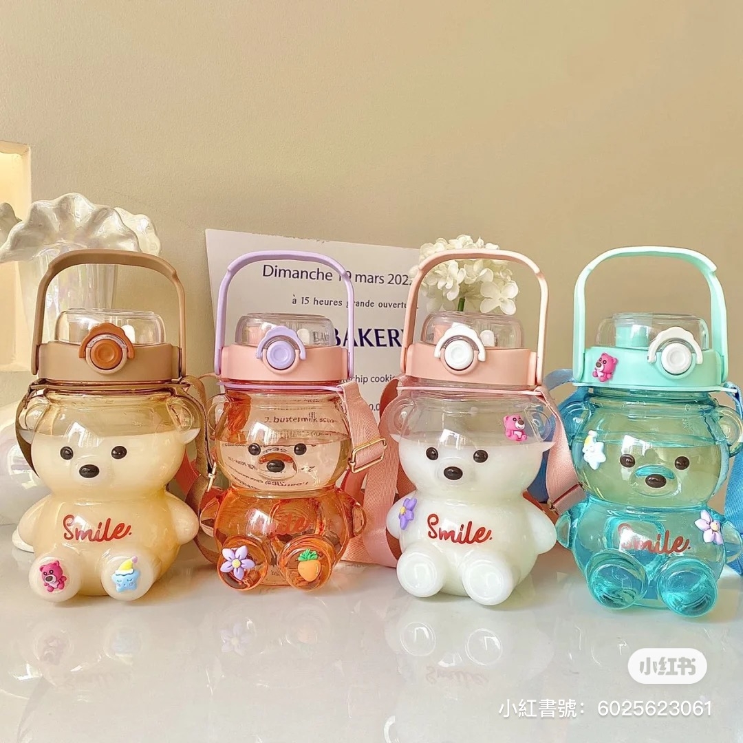 「泰迪熊熊壺」推出多款顏色