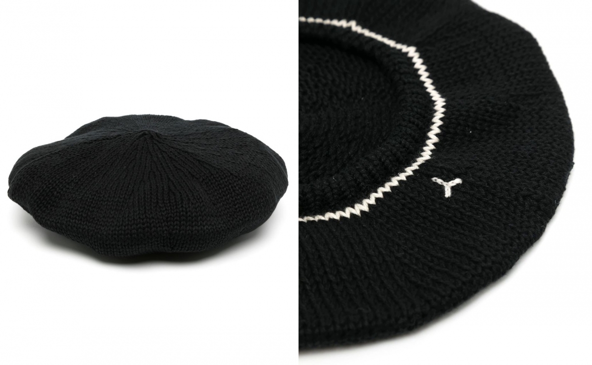 Y's 針織貝蕾帽，約NT$8,030元