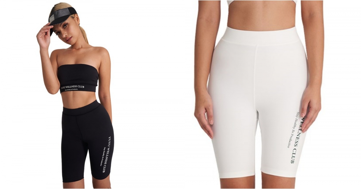 yuyu active陽光健康俱樂部單車褲，NT$1,080