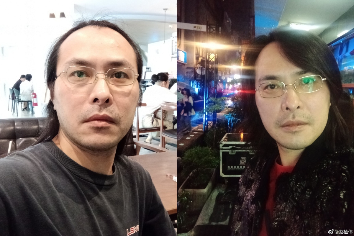 范植偉中年轉為超商打工