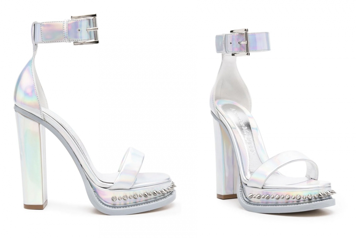 Alexander McQueen spike-detail stiletto sandals