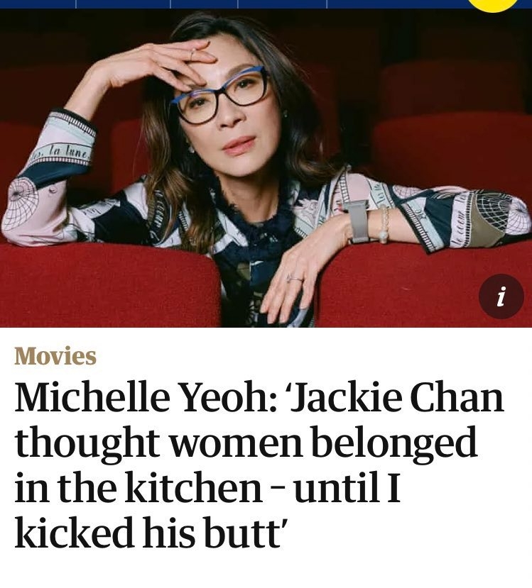 楊紫瓊霸氣嗆爆成龍