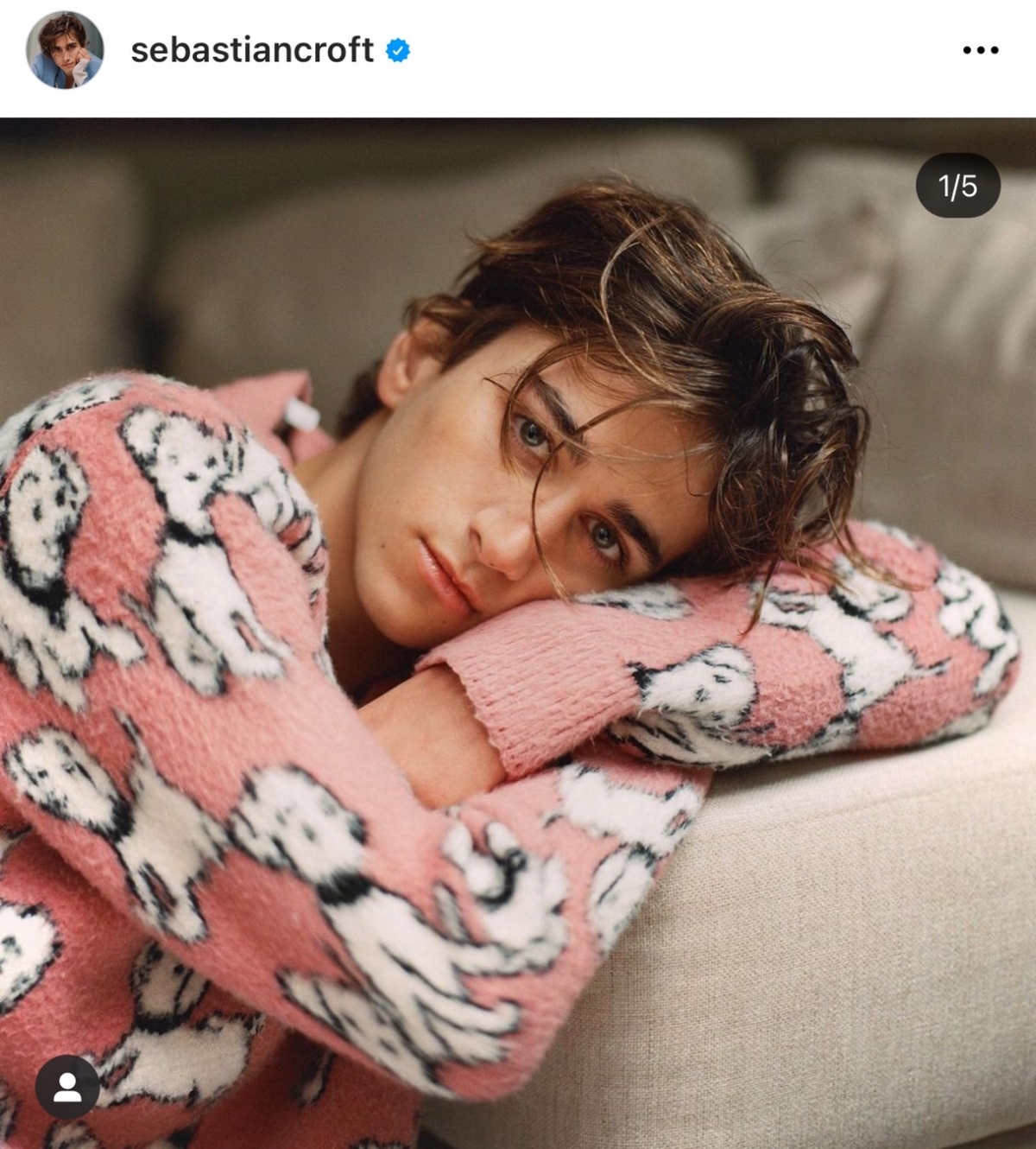 劇中的渣男前任，其實是個濃眉大眼帥哥