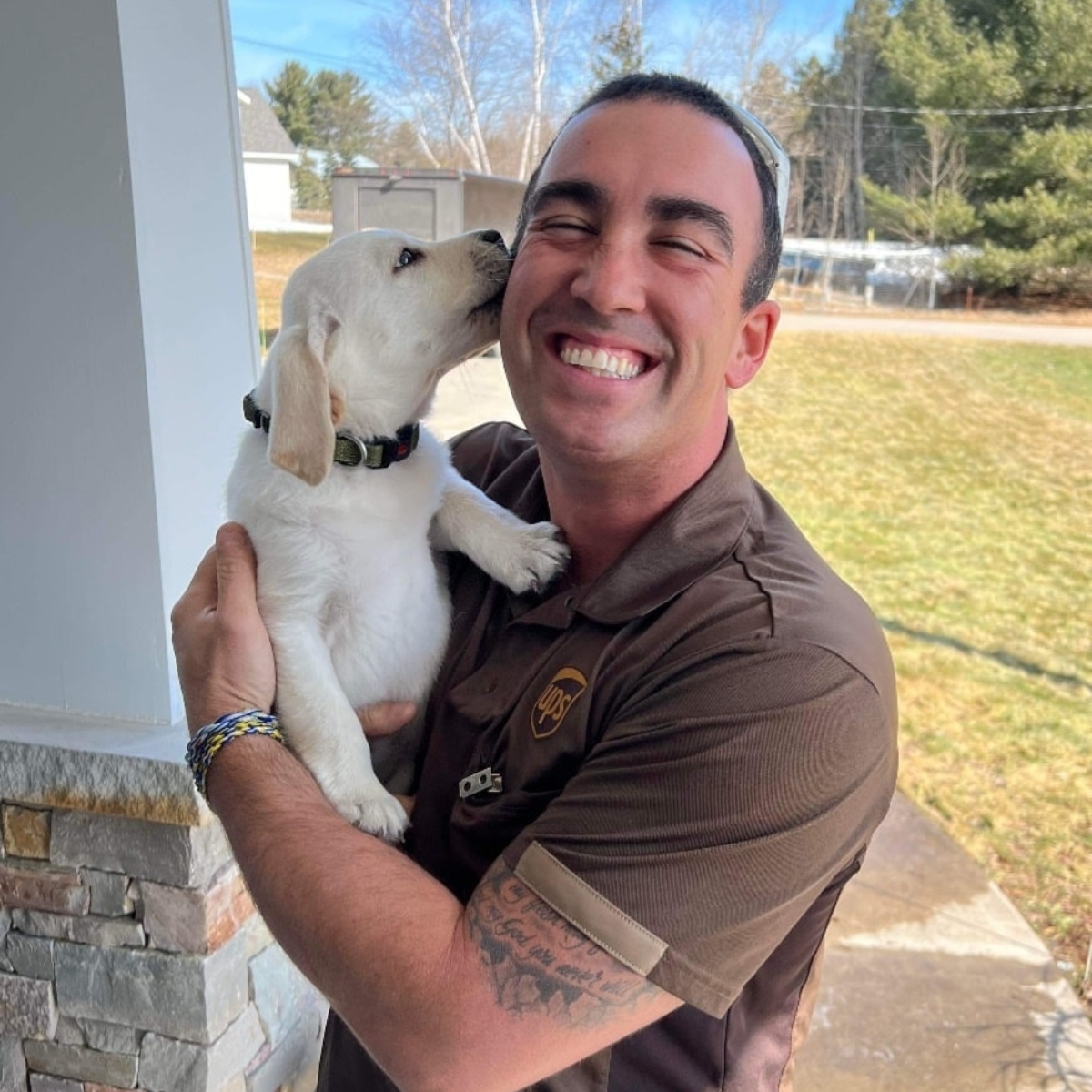 美國UPS快遞的超萌日常