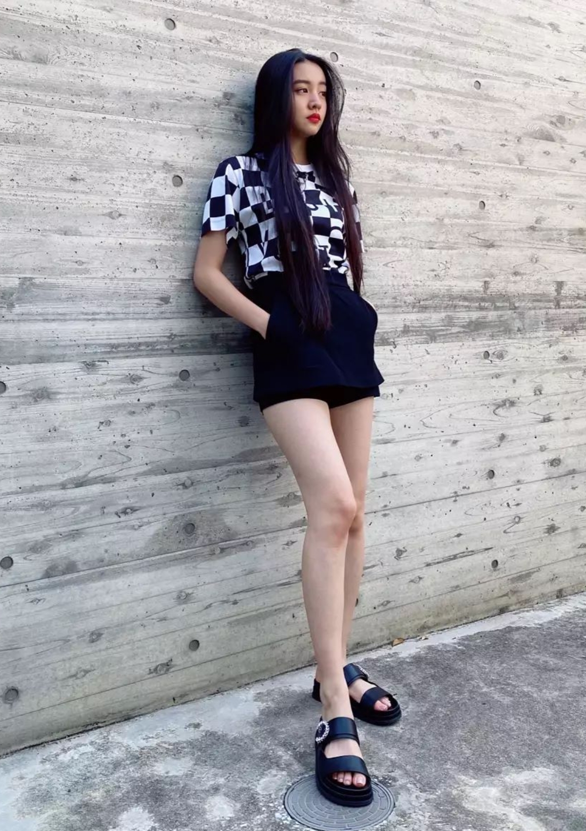 木村光希擁有高挑身材
