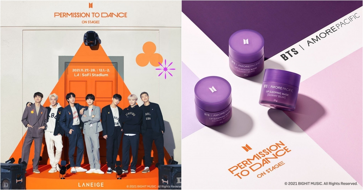 BTS | AMOREPACIFIC 晚安唇膜,NT$700