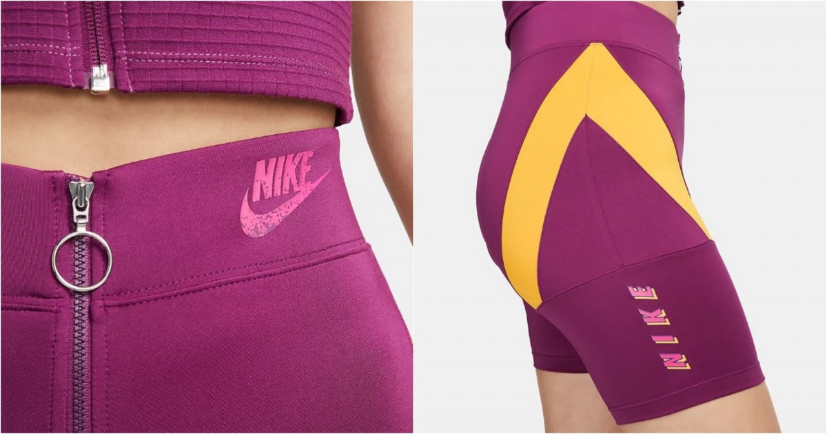 Nike Sportswear 女款高腰自行車短褲，NT$1,580