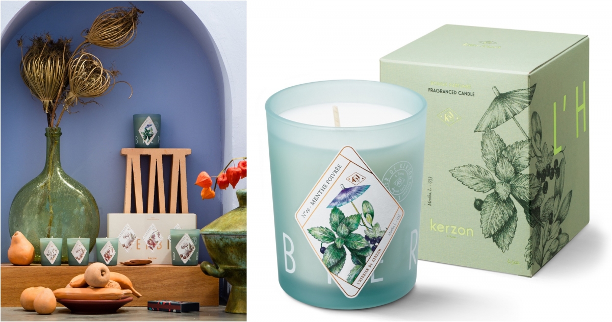 kerzon 植物標本系列香氛蠟燭-胡椒薄荷 190g NT$1,600