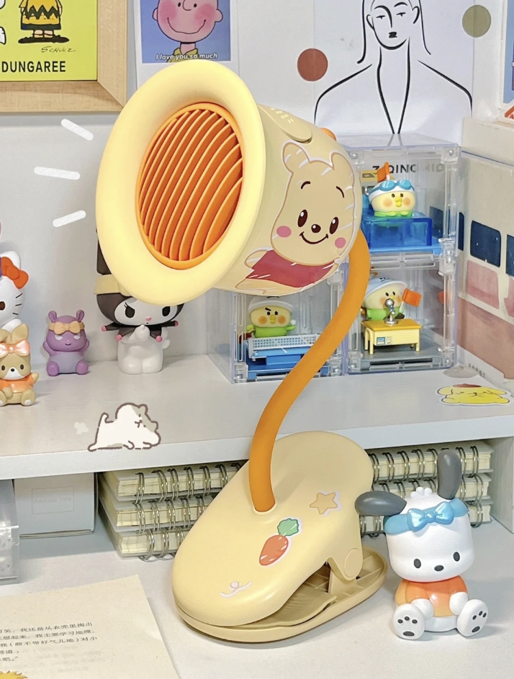 可隨意貼貼紙打造專屬向日葵風扇