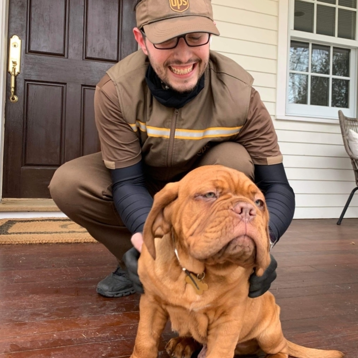 美國UPS快遞的超萌日常