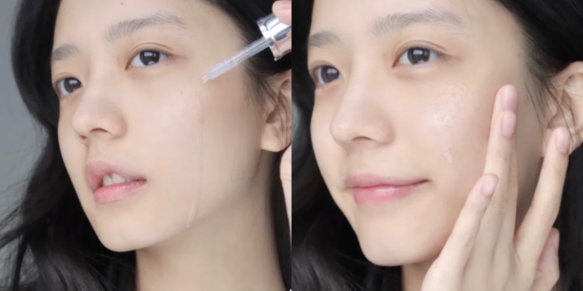 正確粉餅用法1：做好妝前保濕、清除臉部多餘油脂