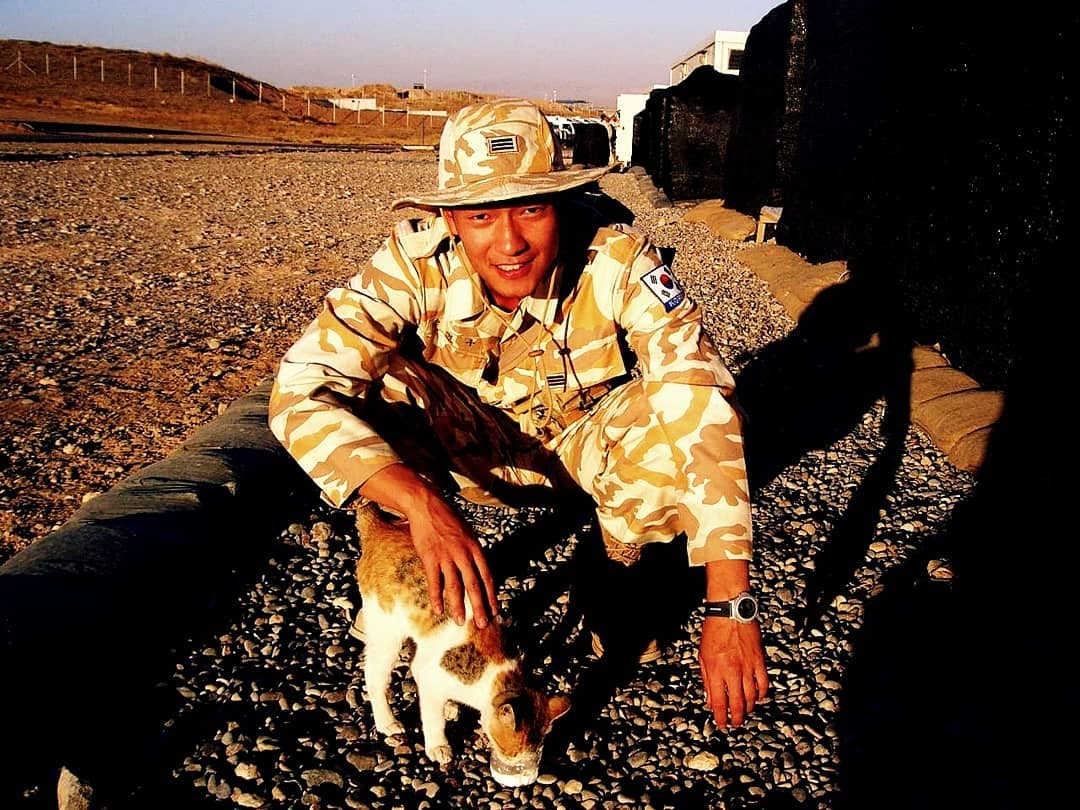 孫錫久曾派遣伊拉克服役