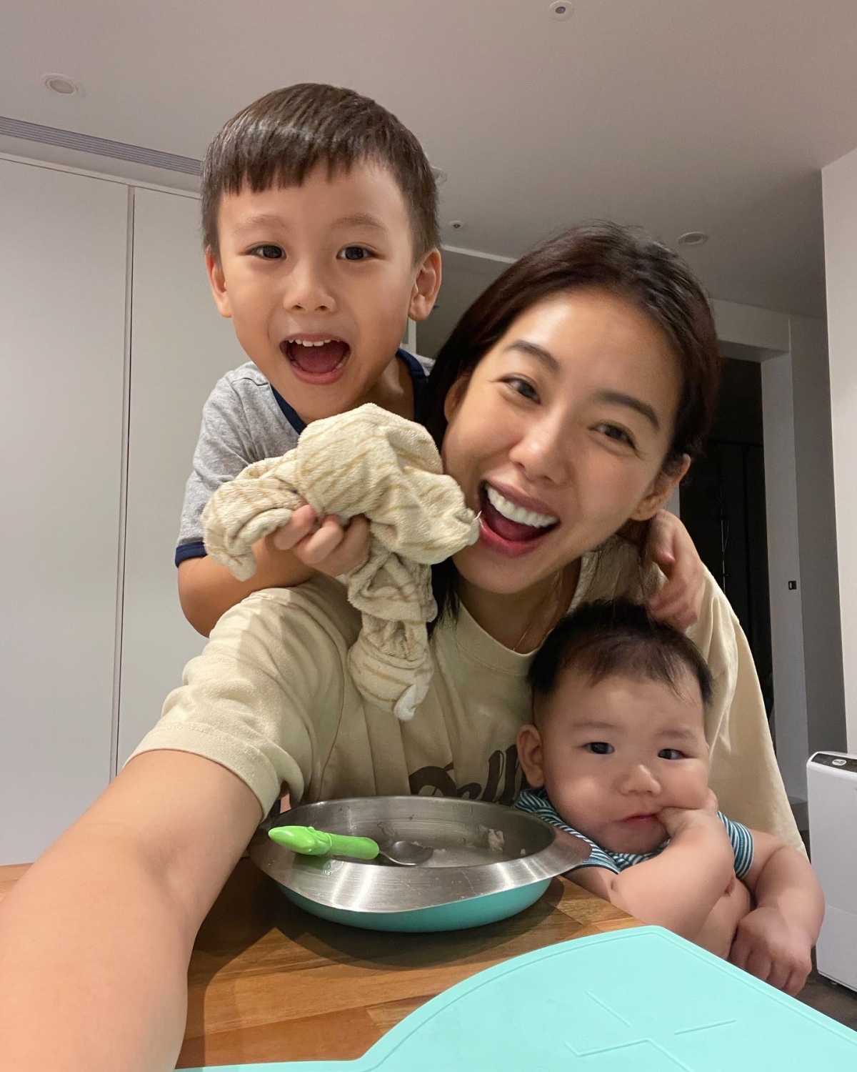 林可彤與兒子
