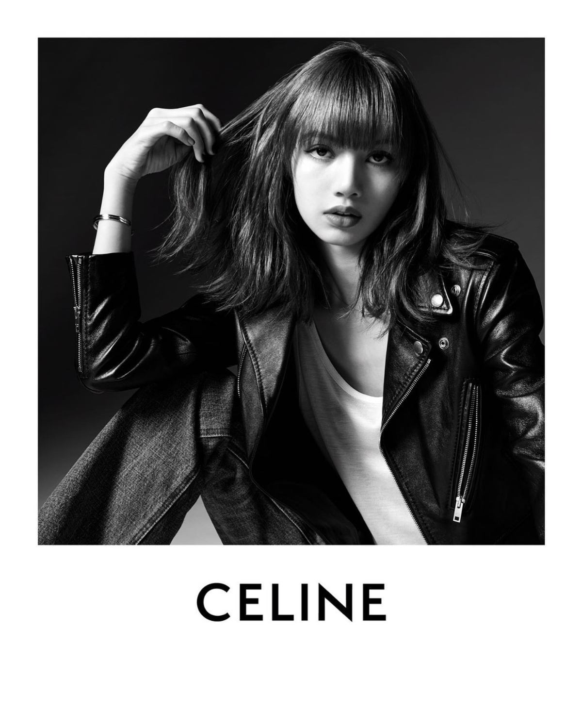 Lisa為CELINE拍攝形象照